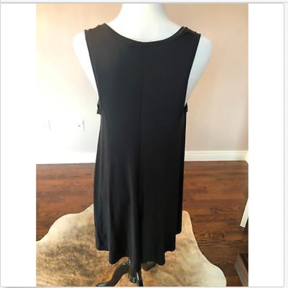 Alice + Olivia Sleeveless Hi Lo Mini Dress SZ M - Picture 4 of 5